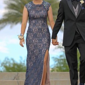 Blue Prom Dress